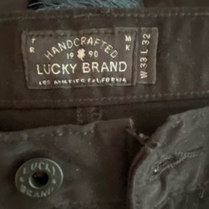 Men’s Lucky Brand black jeans. 121 Heritage Slim